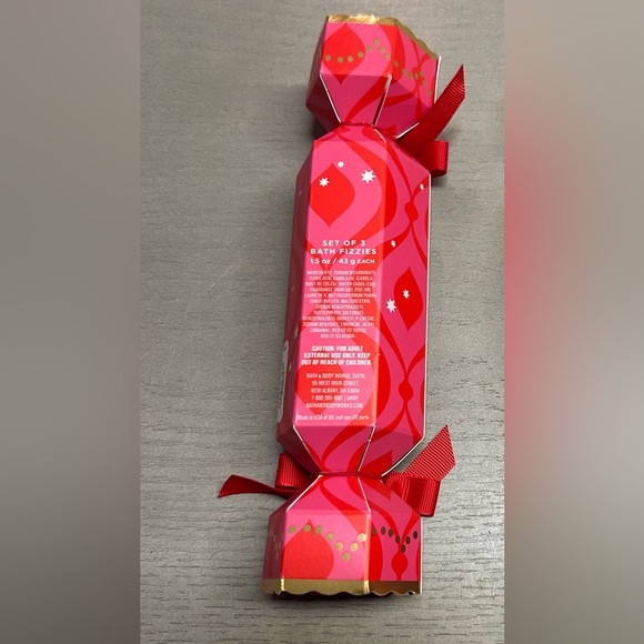 NEW Set of 3‎ Bath & Body Works Winter Candy Apple Bath Fizzies 1.5 oz /43g each - Picture 4 of 4